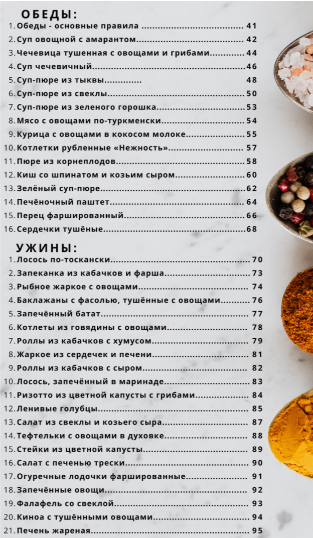 Книга полезных рецептов