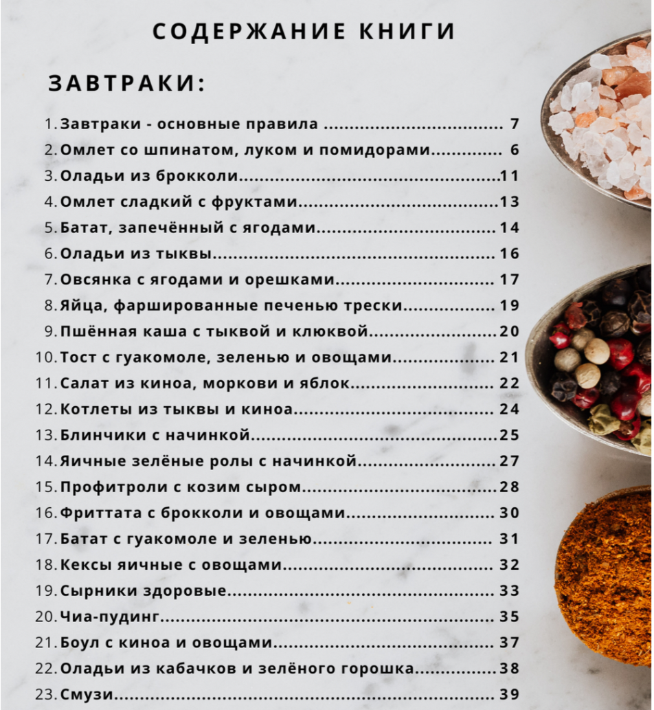 Книга полезных рецептов