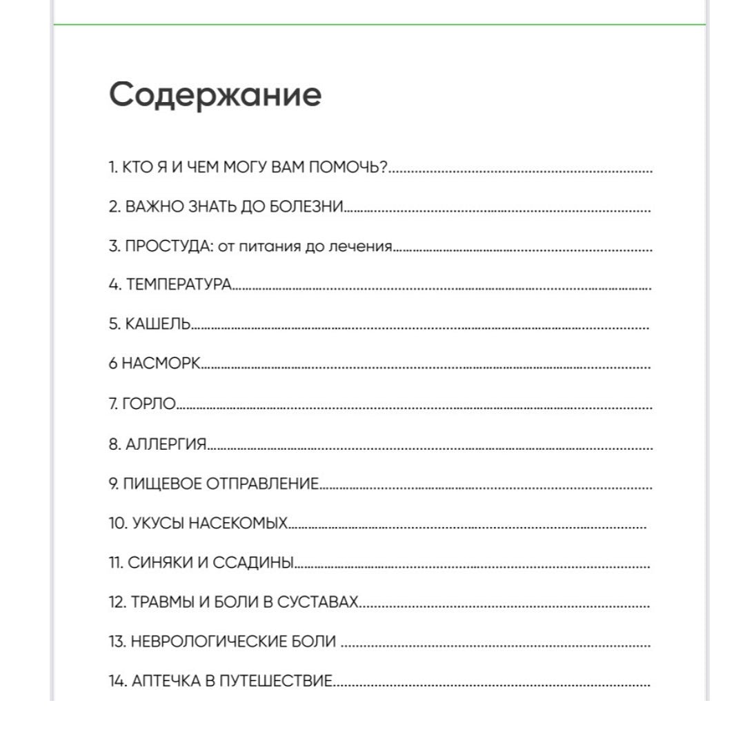 Руководство "Домашняя аптечка"